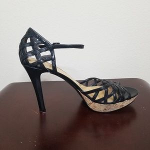 Nine West Ankle Strap Heels size 9
